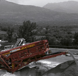 Elmasa Obras Públicas S.A. Machaqueo · Cribado