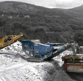 Elmasa Obras Públicas S.A. Machaqueo · Cribado